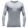 Camiseta de hombre Devold Breeze Man Shirt long sleeve gris GrayMelange