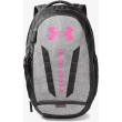 Mochila Under Armour Hustle 5.0 Backpack gris JetGray/JetGrayMediumHeather/Cerise