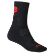 Calcetines Sensor Expedition Merino Wool negro/rojo Black/Red