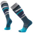 Calcetines de esquí Smartwool Ski Full Cushion Midnight Ski Pattern OTC azul Twilight Blue