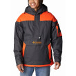 Chaqueta de hombre Columbia Challenger PO negro/rojo SharkRedQuartz