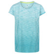 Camiseta de mujer Regatta Hyperdimension II azul Enamel Ombre