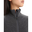 Sudadera de mujer Icebreaker W Descender LS Zip