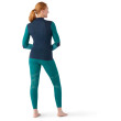 Camiseta funcional de mujer Smartwool W Intrknt Thrml Mrn Bl Colorbl 1/4 Zip