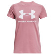 Camiseta de mujer Under Armour W SPORTSTYLE LOGO SS rosa Pink Elixir / / White