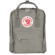 Mochila Fjällräven Kanken Mini 7 gris/blanco FogStriped