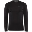 Camiseta funcional de hombre Craft ADV Wool Merino RN LS negro Black