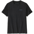 Camiseta de hombre Patagonia Fitz Roy Icon Responsibili Tee negro Ink Black