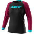 Camiseta funcional de mujer Dynafit Ride L/S W negro/violeta 0911 - black out BEET RED/6210