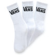 Calcetines de mujer Vans Basic 3Pk Crew blanco/negro White/Black