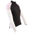 Maillot de ciclismo para mujer Axon Nippon Dlouhý D negro/blanco