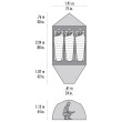 Tienda de campaña de senderismo MSR Remote 3