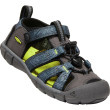 Sandalias para niños Keen Seacamp II CNX K gris/azul magnet/evening primrose