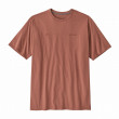 Camiseta de hombre Patagonia M's Forge Mark Responsibili-Tee marrón Sienna Clay