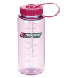 Botella Nalgene Wide Mouth 0,5l rosa/violeta ClearPink/BeetRed