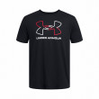 Camiseta funcional de hombre Under Armour GL FOUNDATION UPDATE SS negro/blanco Black/Red/White