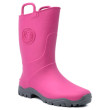 Botas de agua para niños Boatilus Ducky gris/rosa fuxia/grey