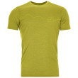 Camiseta de hombre Ortovox 150 Cool Mountain Ts M amarillo dirty daisy