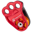 Polea DMM Hitch Climber Eccentric rojo REd