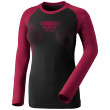 Camiseta funcional de mujer Dynafit Speed Dryarn W L/S Tee rojo/negro beet red/0910