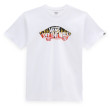 Camiseta de hombre Vans OTW Inflamed-B blanco White