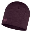 Gorro Buff MW Merino Wool Hat burdeos SolidDeepPurple