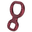 Descensor en ocho Grivel 2x8 Belayer rojo