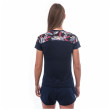 Camiseta funcional de mujer Sensor Coolmax Impress Deep Blue/Leaves