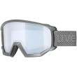 Gafas de esquí Uvex Athletic FM plata rhino mat dl/silver-blue