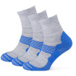 Calcetines Zulu Merino Men 3 pack gris/azul