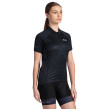 Camiseta de ciclismo para mujer Kilpi Moate negro/blanco black