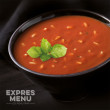 Sopa Expres menu Sopa de tomate italiana