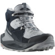 Calzado de mujer Salomon Elixir Mid Gore-Tex gris Carbon / Pearl Blue / Flint Stone