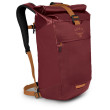 Mochila Osprey Transporter Roll Top rojo/naranja red mountain