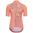 Maillot de ciclismo para mujer Silvini Calnia rosa coral-blush