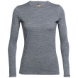 Camiseta de mujer Icebreaker Women's 200 Oasis Long Sleeve gris GritstoneHthr