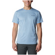 Camiseta de hombre Columbia Alpine Chill™ Zero Short Sleeve Crew azul claro Jet Stream Heather