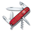 Navaja Victorinox Spartan rojo transparente TransRed