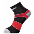 Calcetines Progress Cycling 8CE Cycling negro/rojo Black/Red