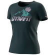 Camiseta funcional de mujer Dynafit Transalper Graphic S/S Tee W violeta blueberry/6370