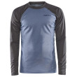 Camiseta funcional de hombre Craft Core Warm Baselayer Ls gris/azul Granite-Flow