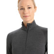 Sudadera funcional de mujer Icebreaker ZoneKnit™ 260 LS Half Zip