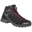 Calzado de mujer Salewa Ws Alp Mate Mid Wp negro 0998 - Black Out/Virtual Pink