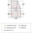 Extensión de carpa de autocaravana/furgoneta Vango Tall Annex Elements ProShield - Balletto & Tuscany