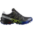 Zapatillas de carrera para hombre Salomon Speedcross 6 Gore-Tex negro/azul Black / Surf The Web / Safety Yellow