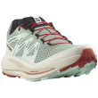 Zapatillas de carrera para hombre Salomon Pulsar Trail verde claro Lily Pad / Bleached Aqua / Hot Sauce