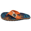 Chanclas Gumbies Islander Orange Hibiscus