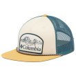 Gorra Columbia Flat Brim Snap Back blanco/azul Chalk, Metal, Heat Seeker