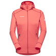 Sudadera funcional de mujer Mammut Taiss Light ML Hooded Jacket Women rosa Salmon-terracotta