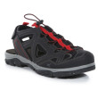 Sandalias de hombre Regatta Westshore III negro/rojo Black/TruRed